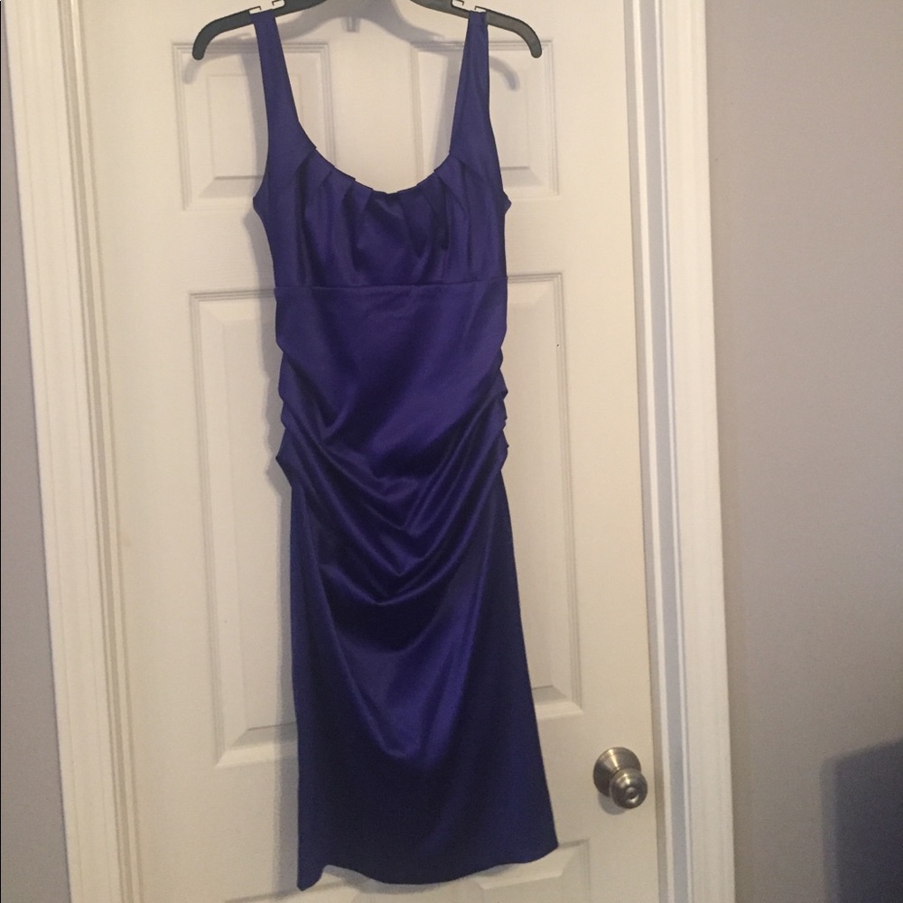 Dark purple/blue cocktail dress