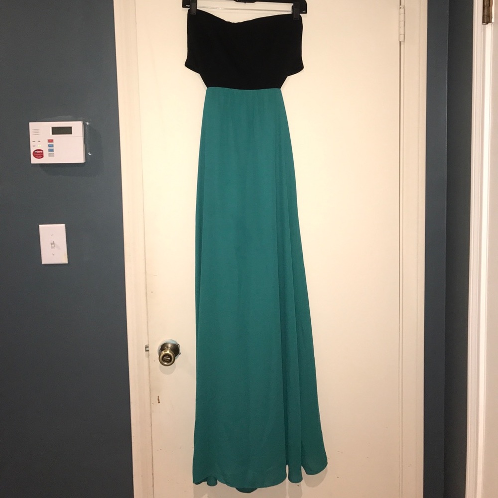 Bandeau Cutout Maxi Dress