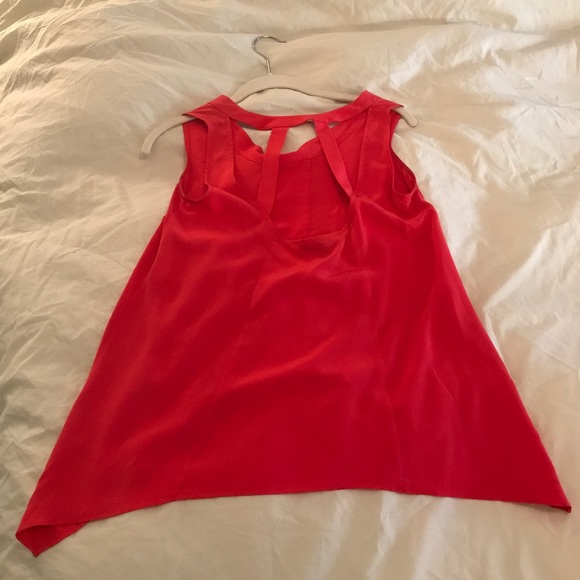 BCBG pink silk tank top - Picture 3 of 3