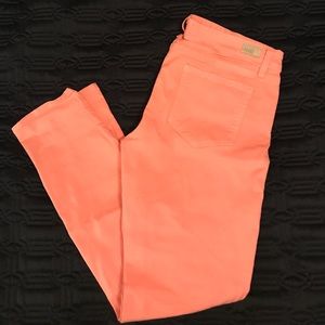 Paige Coral Denim | Skinny