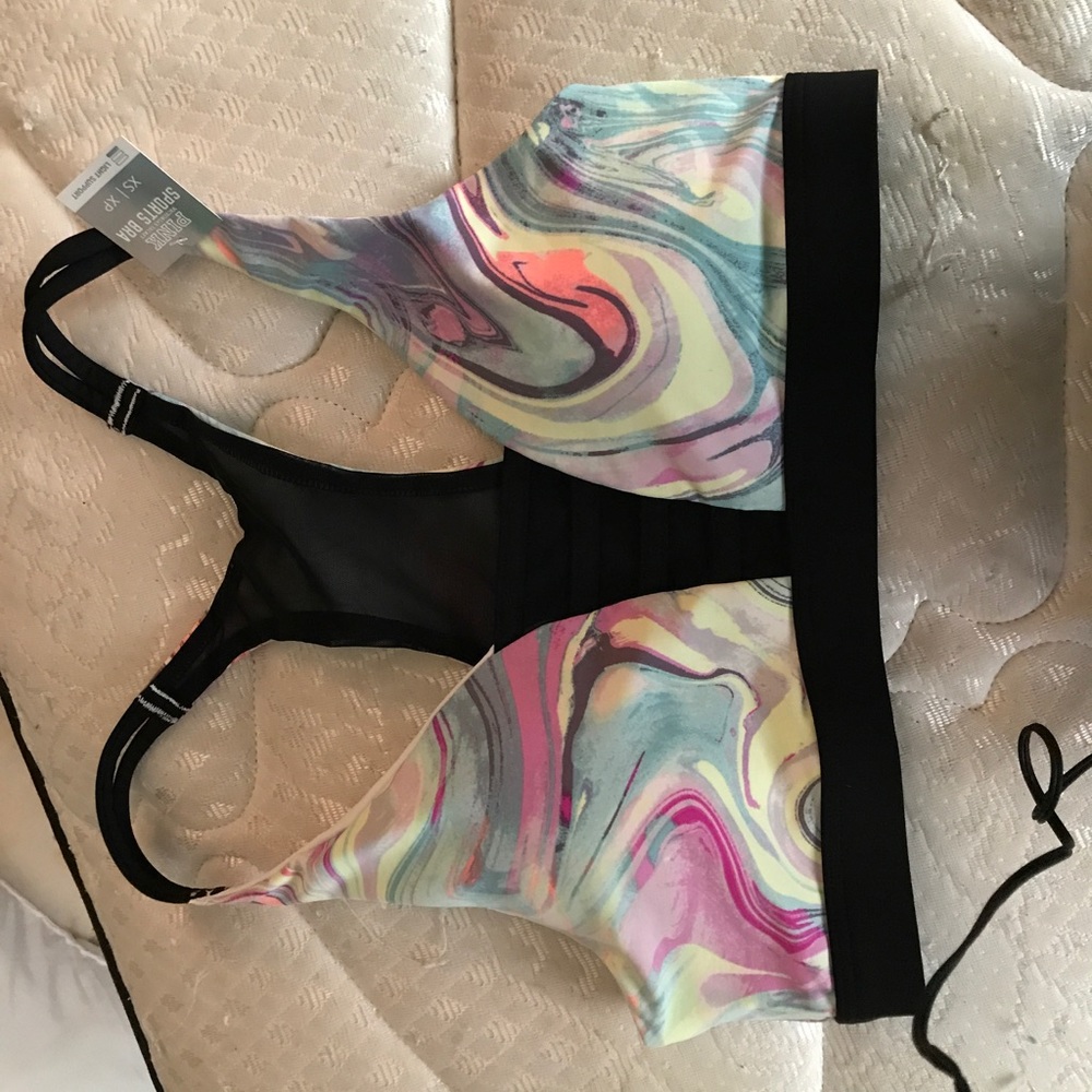 NWT Pink XS sports bra.