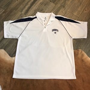 NWOT Dallas cowboys polo XL White with blue star