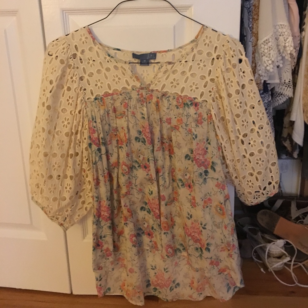 Anthropologie Peasant Blouse