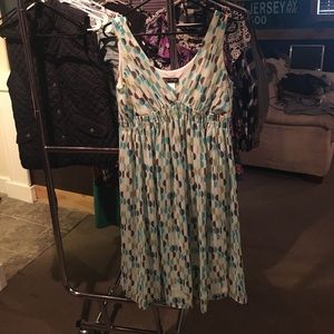 Multi Color Polkadot Sleeveless Dress