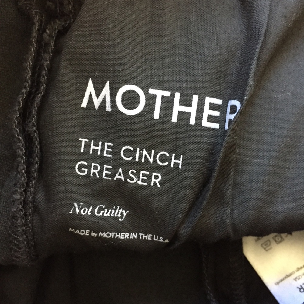 Mother cinch greaser high rise crop flare jean 26 - Picture 6 of 8
