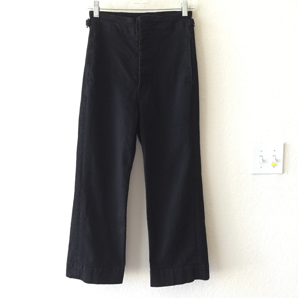 Mother cinch greaser high rise crop flare jean 26 - Picture 2 of 8