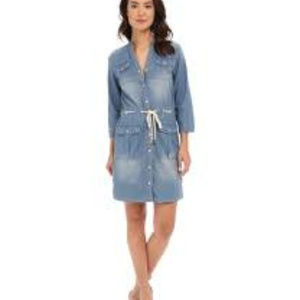 MICHAEL KORS blue demin dress