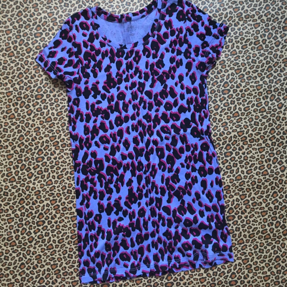 Cheetah print T