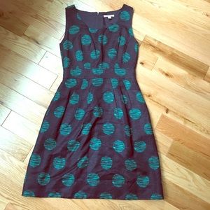 Banana Republic polka dot dress.