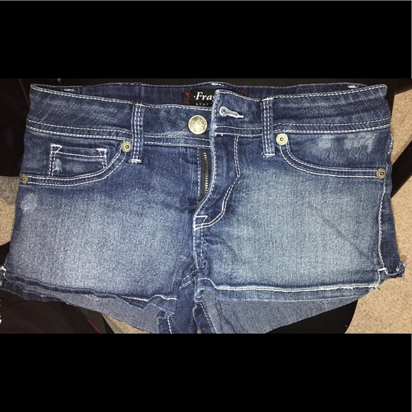 Fragile Jean Shorts - Picture 1 of 3