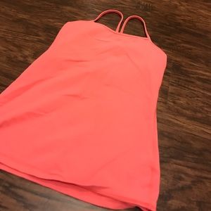 LULULEMON power y tank, size 8