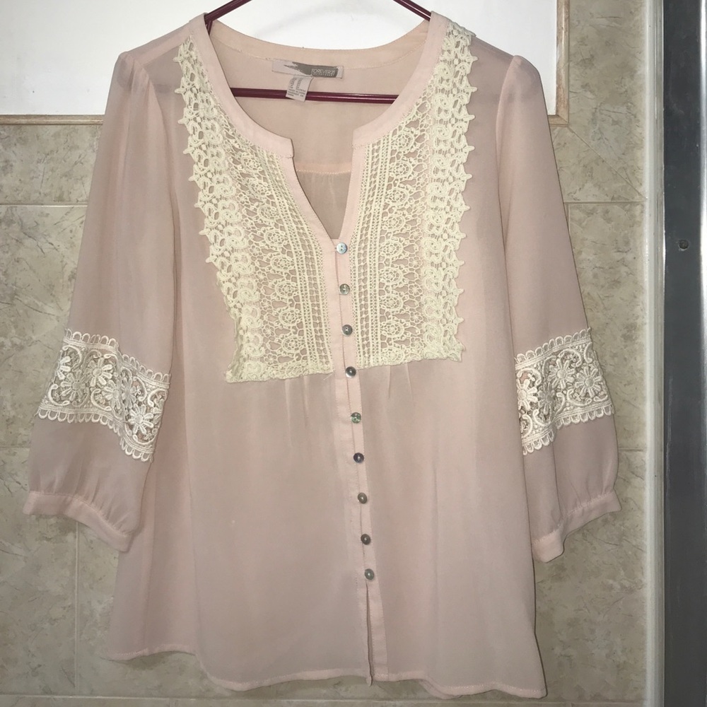 Forever 21 Pink Top