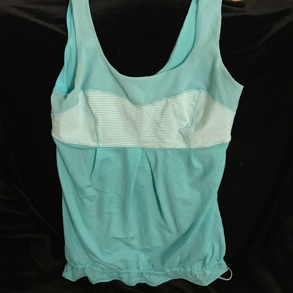 Lululemon drawstring tank, size 4