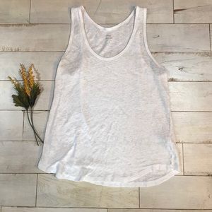 J. Crew Linen Tank Top