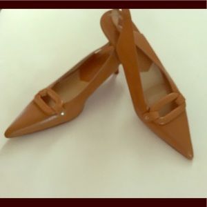 J.Crew Italian leather kitten heel