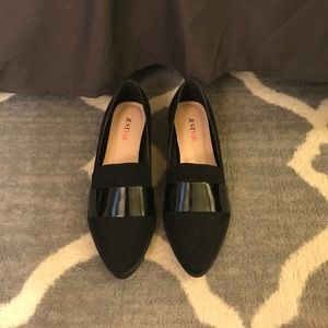 Just fab women shoes size 7.5 black