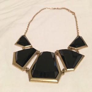 Black and gold necklace