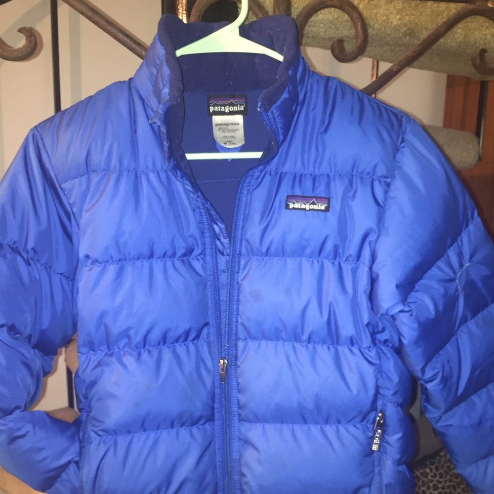 Youth Patagonia goose down jacket size M (10)