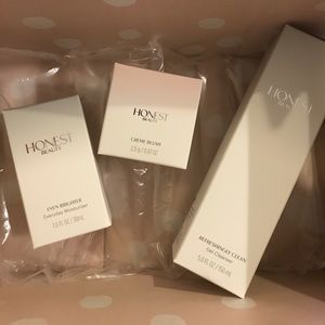 Honest Beauty Moisturizer Blush Cleanser Make up
