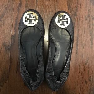 Tory Burch ballerina flat leather, SZ 7.5