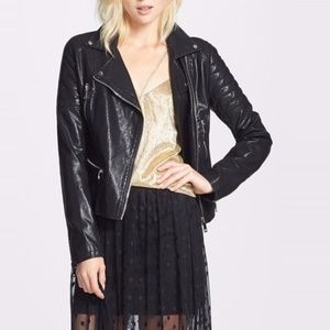 *NWT* BLANK NYC Quilted Faux Leather Jacket