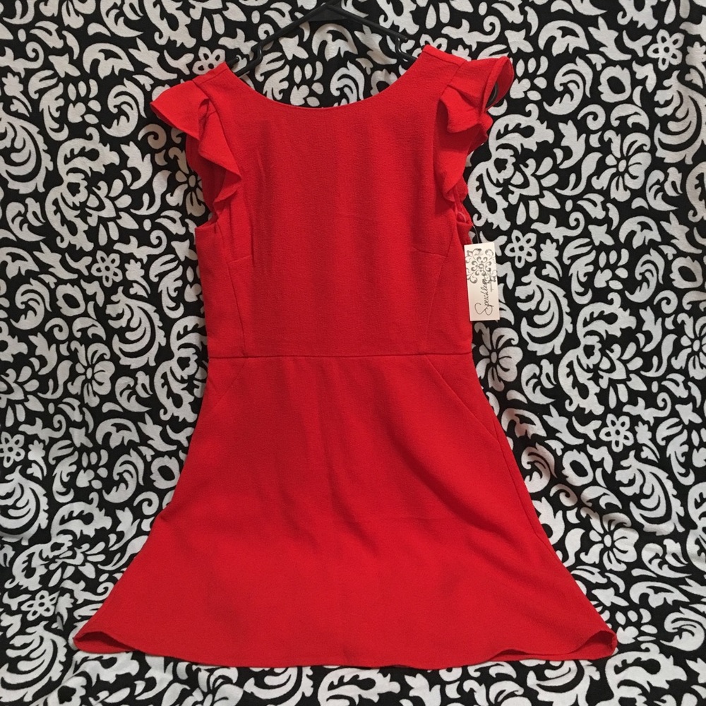 Simple Red Dress