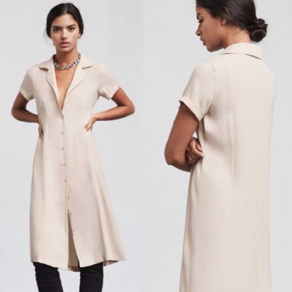 Reformation 'Belize' S/S Button Down Shirt Dress