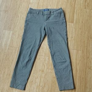 Checked pixie pants