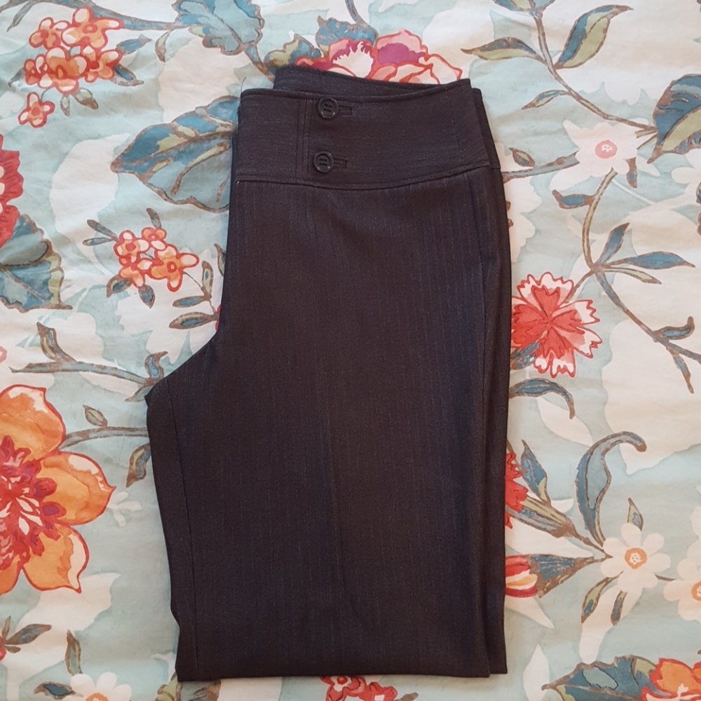 Larry Levine Charcoal Dress Pants - Size 12