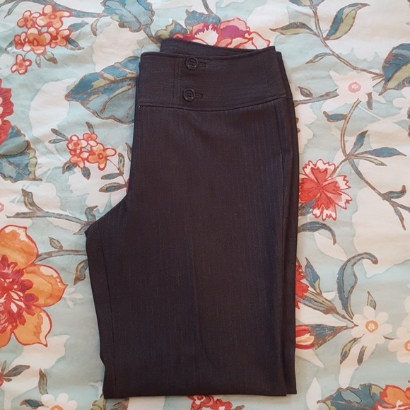 Larry Levine Charcoal Dress Pants - Size 12 - Picture 1 of 5