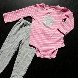 Carter's Daddys Girl Set