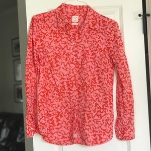 Pink/Orange Button Down Shirt from Gap