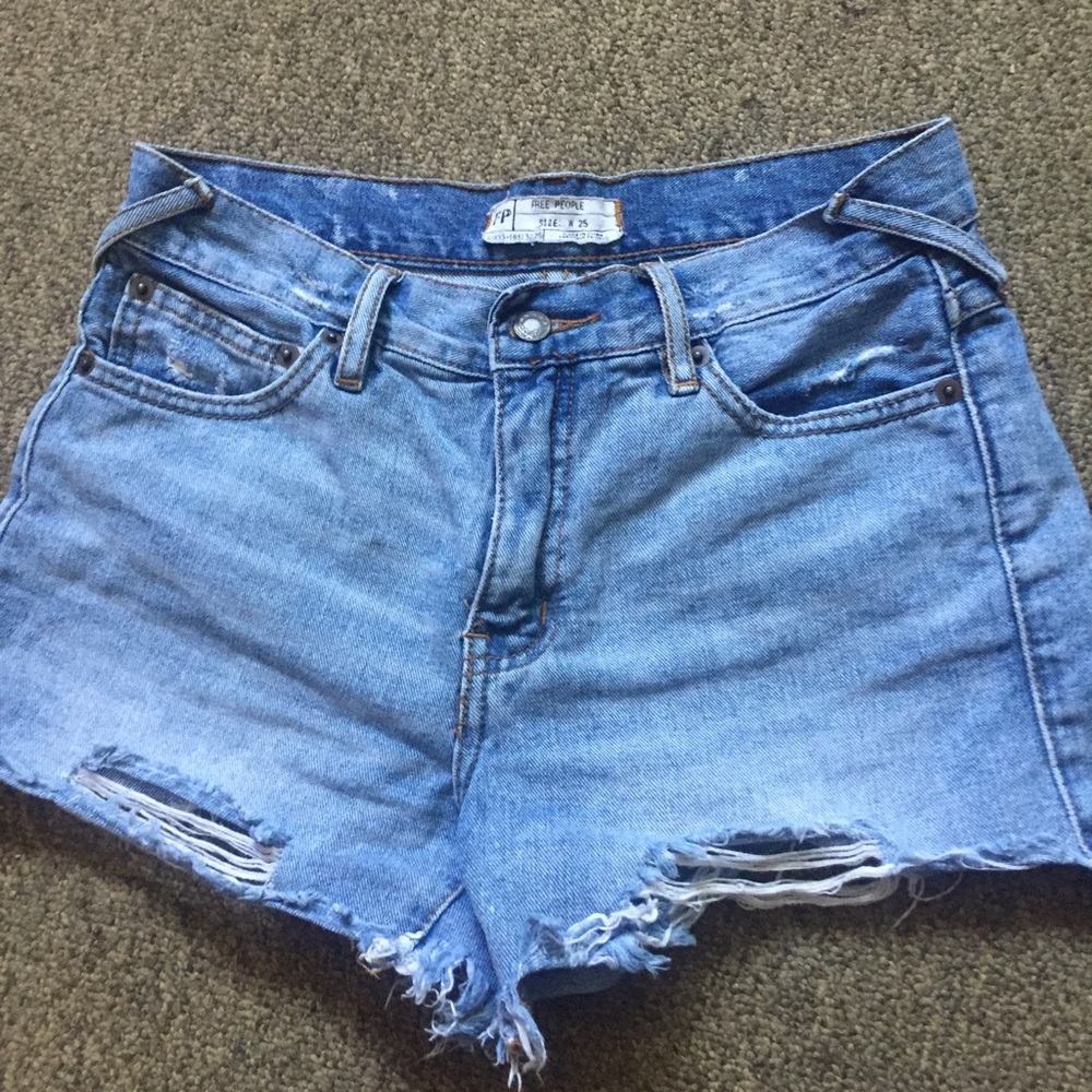 Free People Denim Shorts SOLD