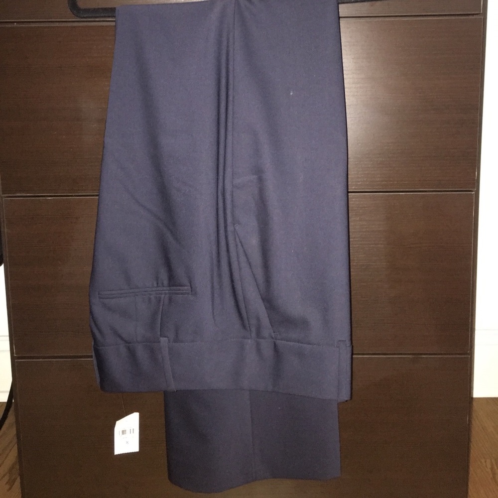 Navy Ann Taylor lined trouser slacks.  NWT