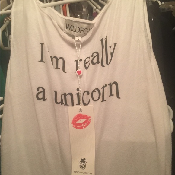 Wildfox 90’s Babydoll Dress I’m a Unicorn - Picture 4 of 5
