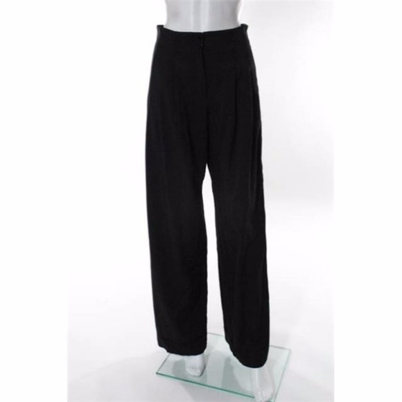 Armani Collezioni Pants - ARMANI COLLEZIONI Gray Wool Flare Dressy Pants Armani Collezioni Pants - ARMANI COLLEZIONI Gray Wool Flare Dressy Pants