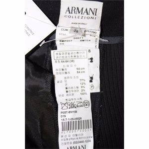 Armani Collezioni Pants - ARMANI COLLEZIONI Gray Wool Flare Dressy Pants Armani Collezioni Pants - ARMANI COLLEZIONI Gray Wool Flare Dressy Pants
