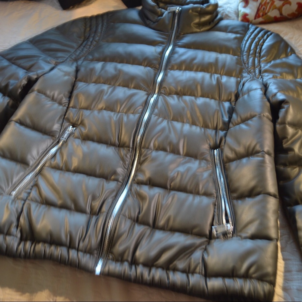 Guess Vegan Leather Jacket