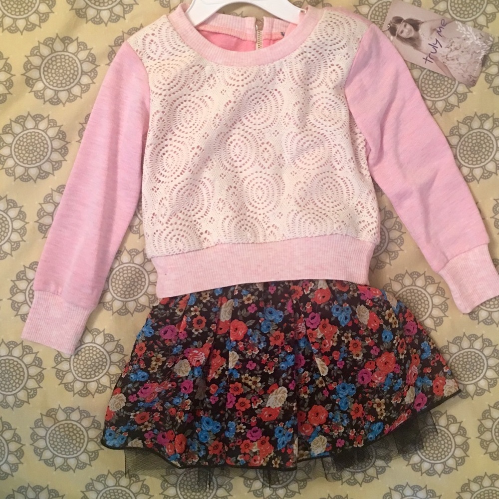 Truly me toddler outfit
