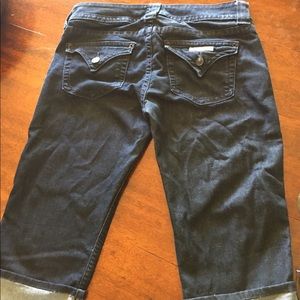 Long jean shorts.. like new!