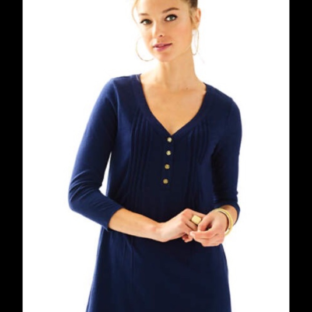 NWT Lilly Pulitzer Amberly Swingy T-Shirt Dress M