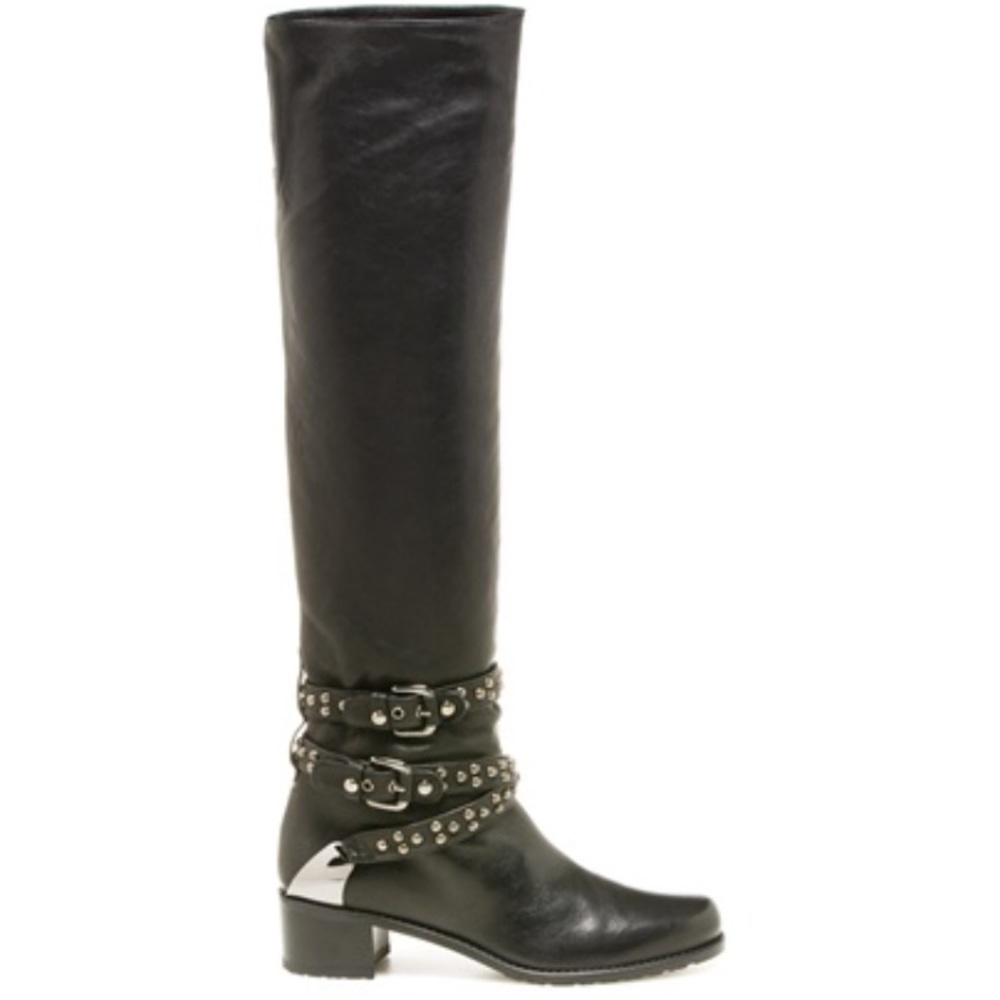 NEW in box!! Stuart Weitzman black knee-high boots