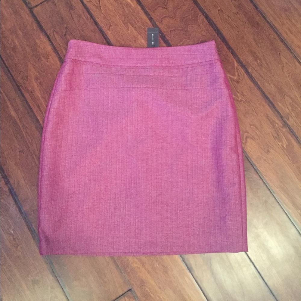 Never worn pink/purple skirt!