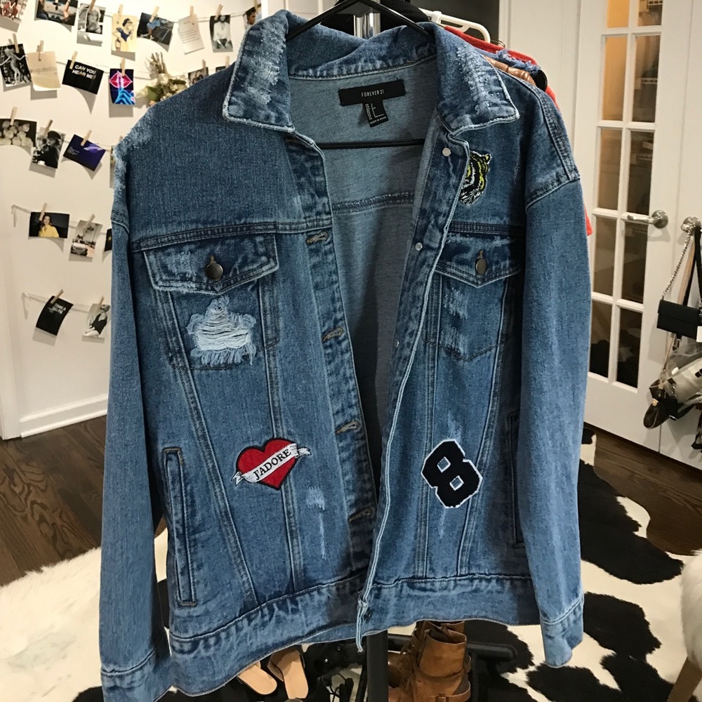 Forever 21 denim jacket small