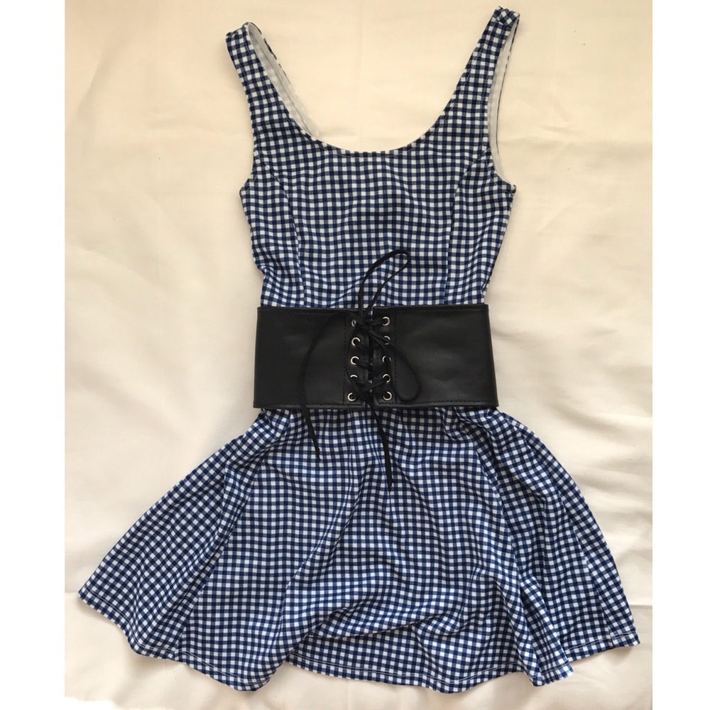 Gingham Dress