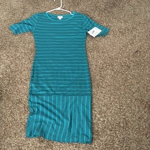 LULAROE extra small Julia dress with tags