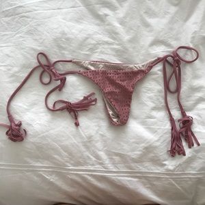 ACACIA SWIMWEAR - Size small mesh bottoms