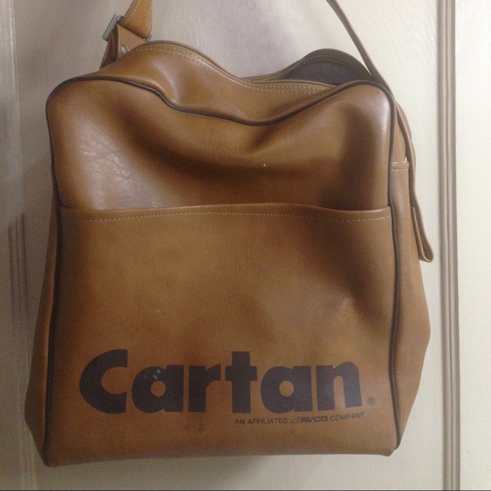 Vintage Flight Travel Bag, Cartan Worldwide Travel