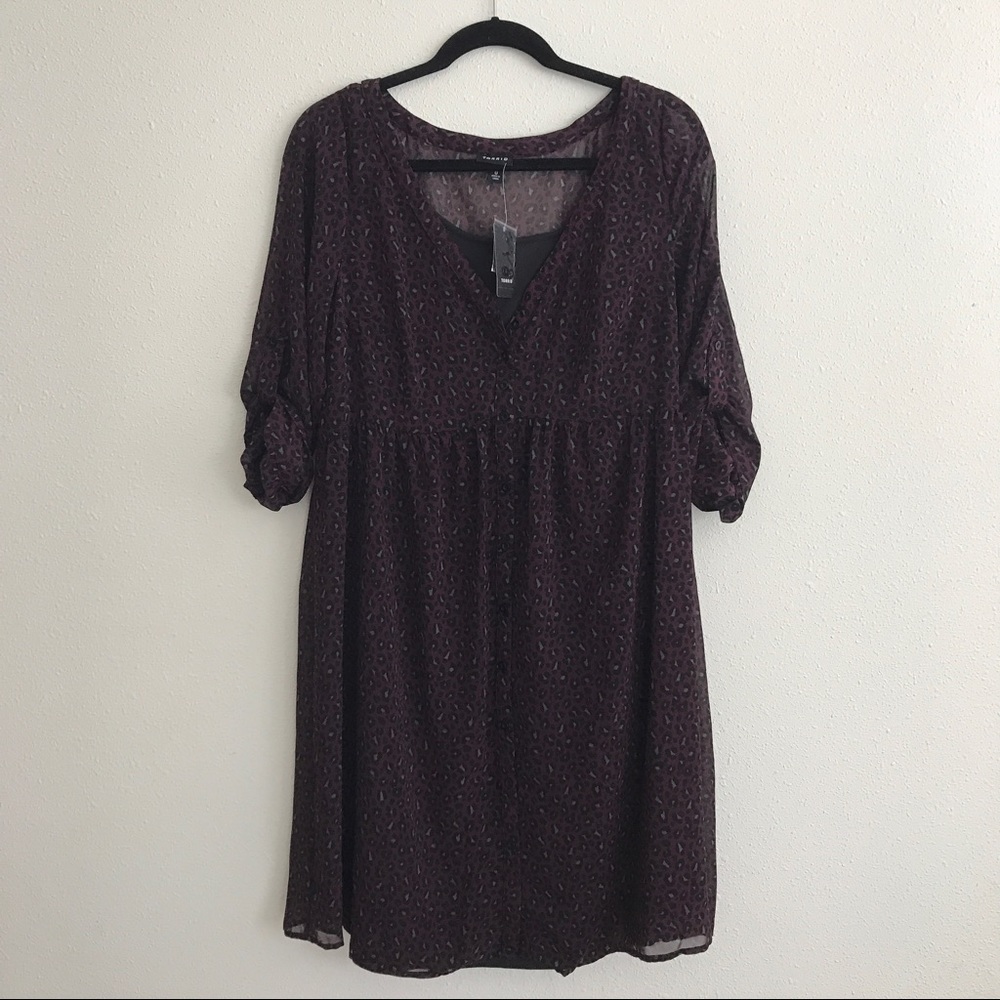 Torrid leopard print dress