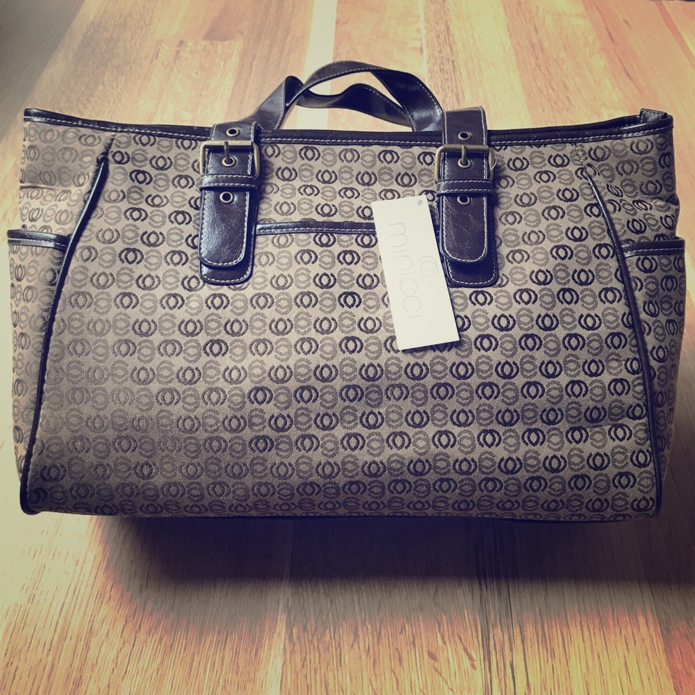 Minicci brown tote.